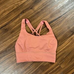 Lululemon Athletica Peach Sports Bra